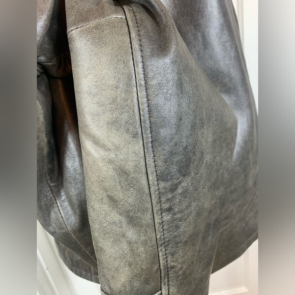 Kenneth Cole Reaction Leather Jacket - Mens - Picture 16 of 17